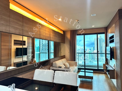 💎SELL! Hot condo at The Address Sathorn. Spacious unit on a high floor, ideal for investment with high yield, near BTS Chong Nonsi.