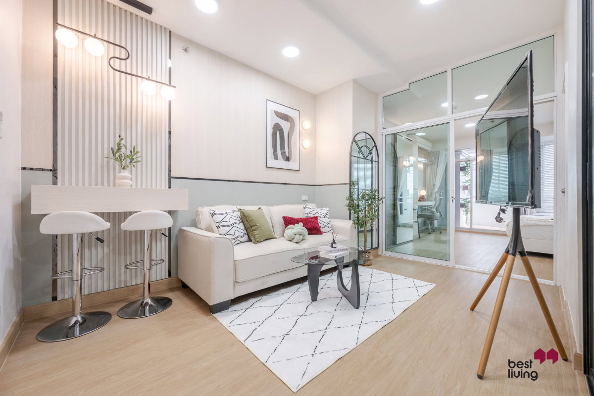 รูป 🏙 ขายคอนโด The Zest Condominium ห้องใหญ่ 43.2 ตร.ม. ใกล้ MRT พหลโยธิน - รูปที่ 2/35