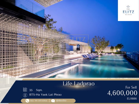 ✨ Own the Ultimate Lifestyle at the Best Interchange Hub! Stunning High-Floor Unit Opposite Central Ladprao, Just Steps to BTS & MRT  ✨