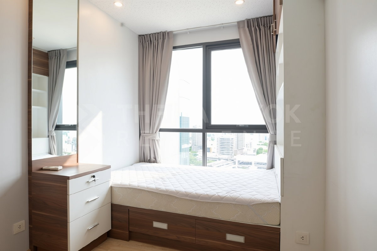 รูป เช่าคอนโด 🌇 Ideo Q Ratchathewi 2นอน 47.80ตร.ม. 30k 🛌🏻  ห้องสวยชั้นสูง เฟอร์ครบ ใกล้ BTS ราชเทวี  - รูปที่ 6/8