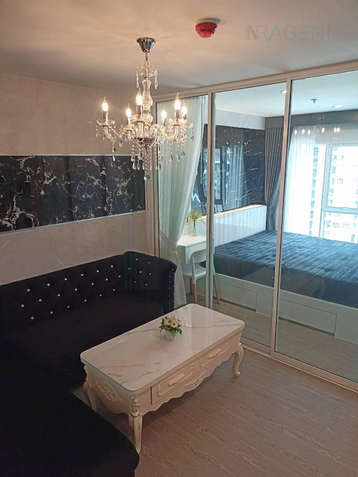 รูป ให้เช่าคอนโด รีเจ้นท์ โฮม บางนา อาคาร B ชั้น 14 1 ห้องนอน ขนาด 28 ตรม ใกล้ BTS บางนา - รูปที่ 3/8