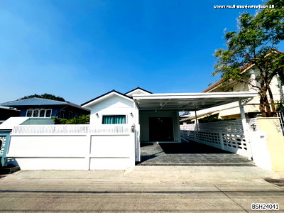 บ้านเดี่ยว ซอยอ่อนนุช (สุขุมวิท 77) : BSH24041 ✅ ขายบ้านเดี่ยว บางนา กม.8 ซอยทุ่งเศรษฐีแยก 18 ✅ พร้อมขายทันที คุณภัทร 093-5462979