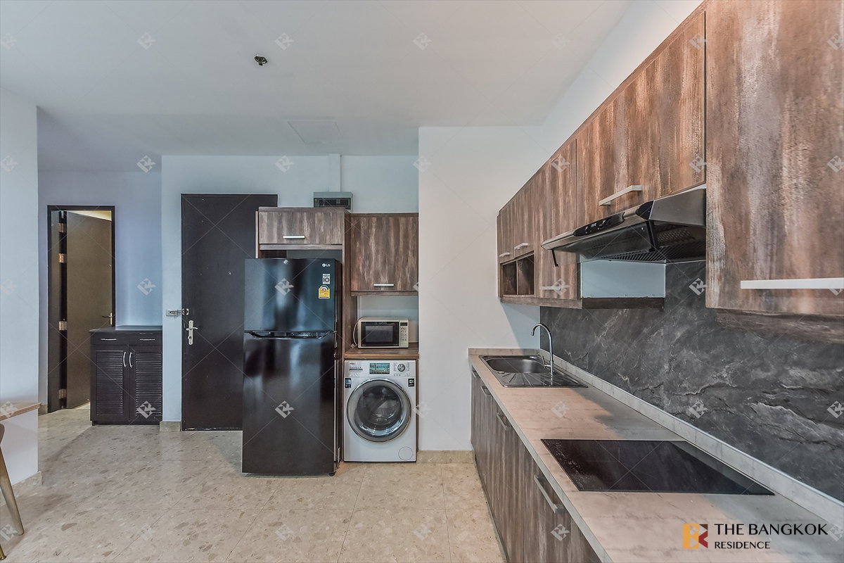 รูป เช่าคอนโด 🌃 Baan Klang Krung Siam Pathumwan 2นอน 67ตร.ม. 30k ✨ รีโนเวทใหม่ ใกล้ BTS ราชเทวี - รูปที่ 8/9