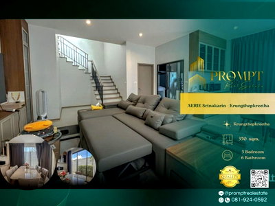 Houses for rent Srinakarin-Romklao Road : AB05770 - AERIE Srinakarin - Krungthepkreetha : Krungthepkreetha