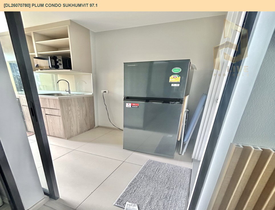 รูป DL26070780 ให้เช่าคอนโด พลัม คอนโด สุขุมวิท 97.1 (Plum Condo Sukhumvit 97.1) ใกล้ BTS บางจาก พร้อมเข้าอยู่ โทรด่วน 0614453194 LineID @952jdxxk - รูปที่ 11/15