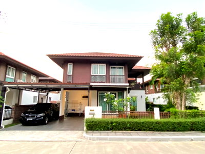 เช่าบ้านเดี่ยว ห้างคาเธ่ย์สแควร์ : บ้านเดี่ยว 2 ชั้น ในโครงการคุณภาพ บรรยากาศเงียบสงบ พร้อมคลับเฮ้าส์ สระว่ายน้ำ และระบบรักษาความปลอดภัยตลอด 24 ชั่วโมง #ASS-H1124