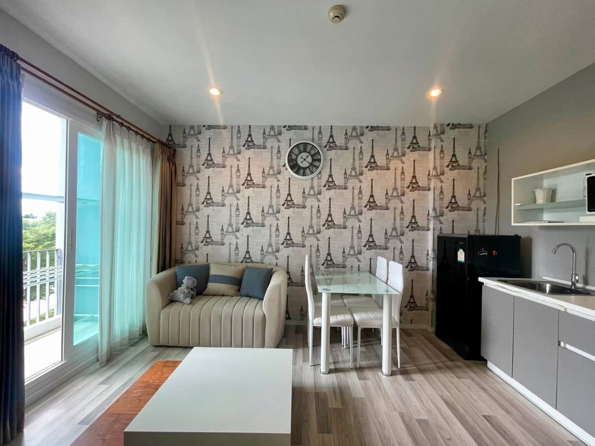 รูป 🍃 ให้เช่าคอนโด North 2 Condominium ( ในโครงการ Serene Lake ) ทำเลดีมาก เดินทางสะดวก สิ่งแวดล้อมดี เงียบสงบ ความปลอดภัยสูง - รูปที่ 2/10