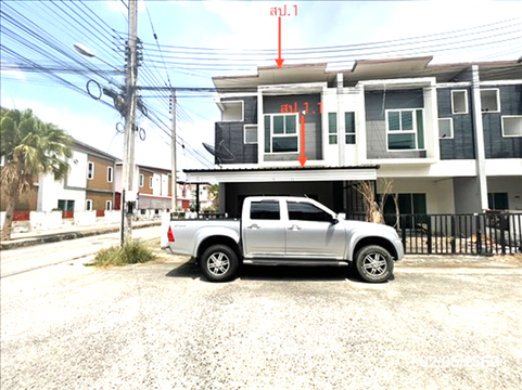 TOWN HOUSE 28.7 Sq.w. Phan Thong Chonburi for 1.9M