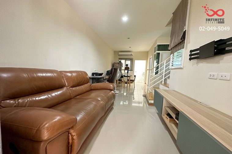 3-bed townhouse for sale, 113 sqm, 16.4 sq wah, Golden Town 2 Onnut - Ladkrabang
