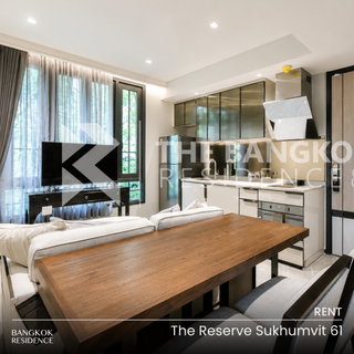รูปภาพ เช่าคอนโด 🚨 The Reserve Sukhumvit 61 1นอน 47.45ตร.ม. 40k 🔥 ยูนิตราคาพิเศษ ใกล้ BTS ทองหล่อ 