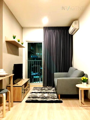 Condos for rent : 🎉 For Rent Condo NOBLE REVOLVE RATCHADA Building 1, Floor 11,1 bed room, Room size 26 sqm