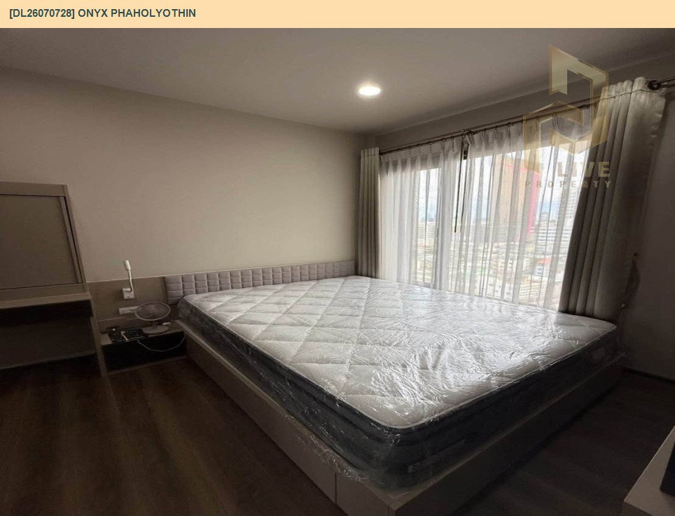 รูป DL26070728 ให้เช่าคอนโด ออนเน็กซ์ พหลโยธิน (Onyx Phaholyothin) ใกล้ BTS สะพานควาย พร้อมเข้าอยู่ โทรด่วน 0653619502 LineID @952jdxxk - รูปที่ 4/5