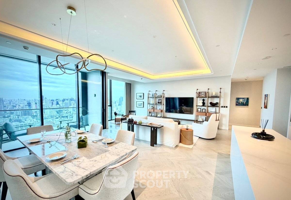 picture High-Floor 3-BR 218 Sqm One 89 Wireless, 200m to MRT Lumphini (ID 3079167) - 2/13