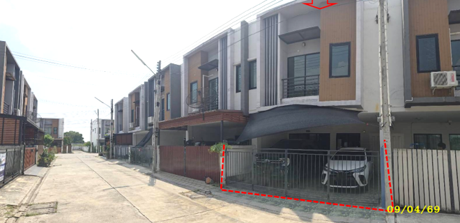 picture TOWN HOUSE 22.5 Sq.w. Phan Thong Chonburi for 2.3M - 2/12