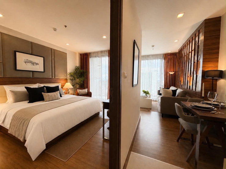 รูป ให้เช่า The Astra Condo ห้องสวย ตกแต่งครบ พร้อมอยู่ - รูปที่ 6/11