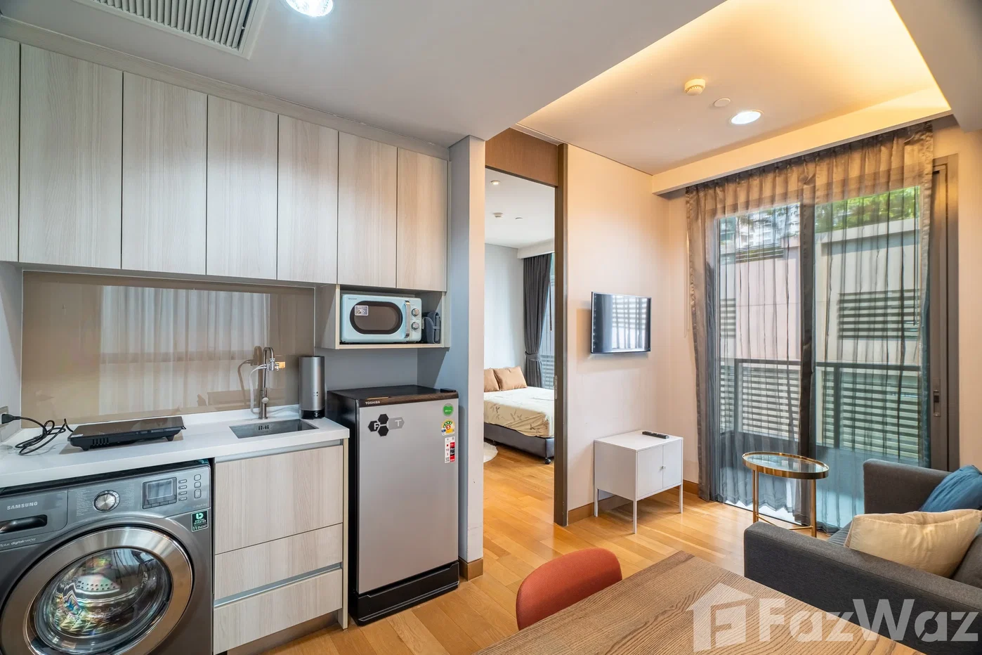 รูป พร้อมเข้าอยู่ คอนโด 1 ห้องนอน Modern Luxury | The Lumpini 24 5920762 - รูปที่ 1/8