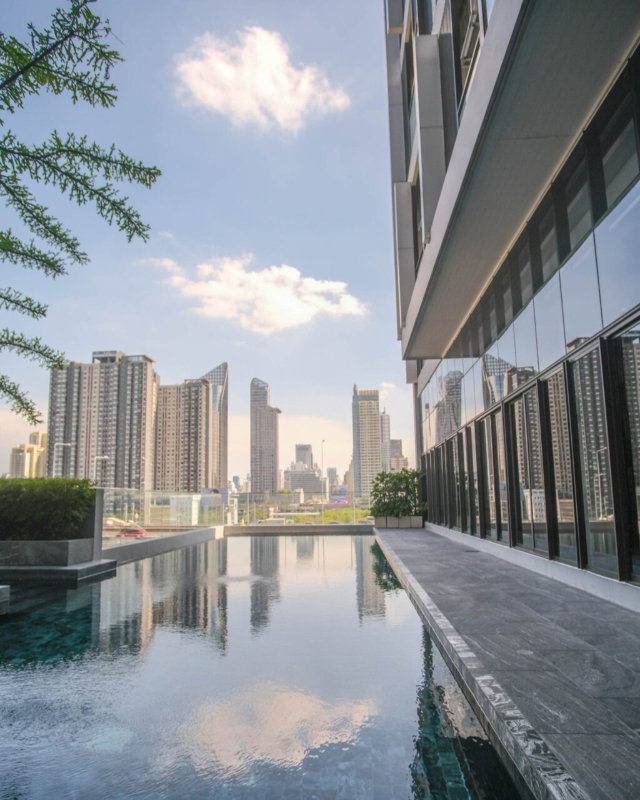 รูป ใกล้ MRT Rama 9🏙️(For Rent/ให้เช่า) Chewathai Residence Asoke 💵 23,000 THB (Duplex - Loft, 37 sqm) ชีวาทัย เรสซิเดนซ์ อโศก - รูปที่ 9/11