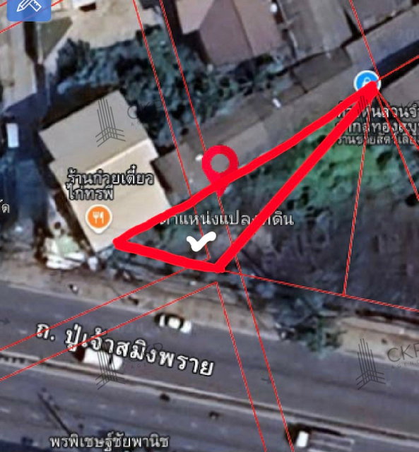 รูป ขายที่ดินทำเลศักยภาพ ติดถนนปู่เจ้าสมิงพราย เหมาะสำหรับทำอาคารพาณิชย์เพื่อการค้า หรือปลูกสร้างเพื่ออยู่อาศัยในทำเลใกล้เมือง เดินทางสะดวก | 93392 - รูปที่ 5/5