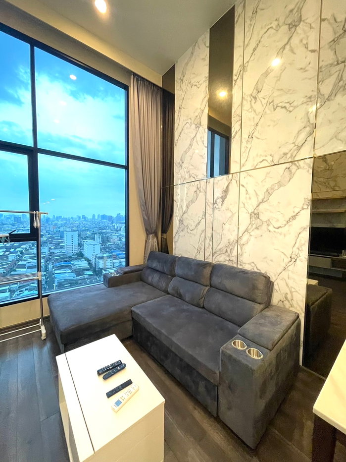 รูป 🏙Duplex 2 ชั้น 🔥Knightsbridge space พระราม9🔥🚅 ติด MRT พระราม9 ‼️ใกล้ Central Rama 9,Fortune☎️Tel/What App:0917061999 คุณกวา - รูปที่ 10/20