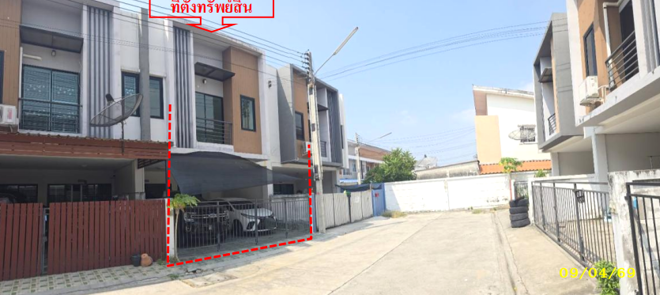 picture TOWN HOUSE 22.5 Sq.w. Phan Thong Chonburi for 2.3M - 3/12