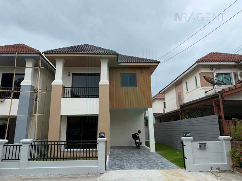 ขายบ้านเดี่ยว : ขายบ้านแฝด โครงการ สวนหลวงวิลล์ นิรันดร์ วิลล์ 3 2 ชั้น 3 ห้องนอน 3 ห้องน้ำ