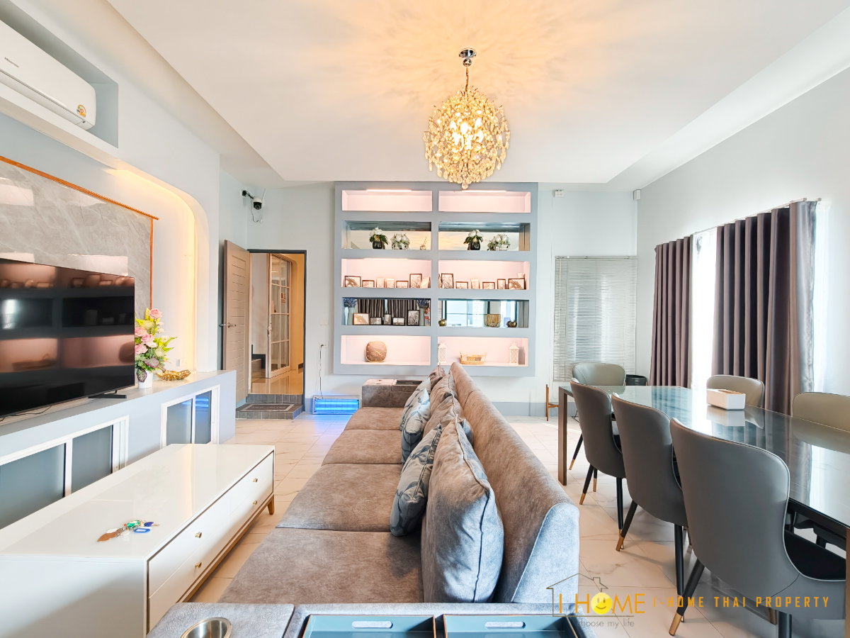 รูป  ✨ Pool Villa 2 ชั้น พร้อมสระว่ายน้ำส่วนตัว บนพื้นที่กว้างขวาง ตกแต่งพร้อมเข้าอยู่  #ASS-V0041 - รูปที่ 18/50