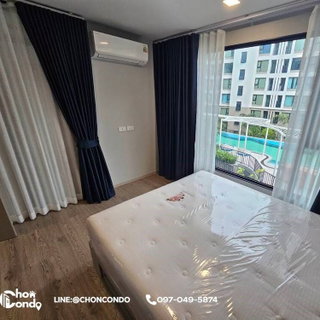 รูปภาพ Kave Coco บางแสน ชั้น4 -------- ห้องใหญ่-----ว่าง 01 ส.ค. 69 --------Tel 097-049-5874 (Line: @choncondo มี@ด้วย)