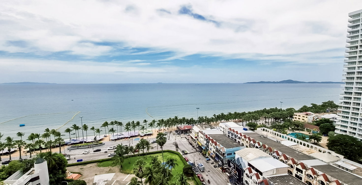 รูป Jomtien Plaza Condotel 1 Bedroom Sea View Condo for Rent - รูปที่ 7/7