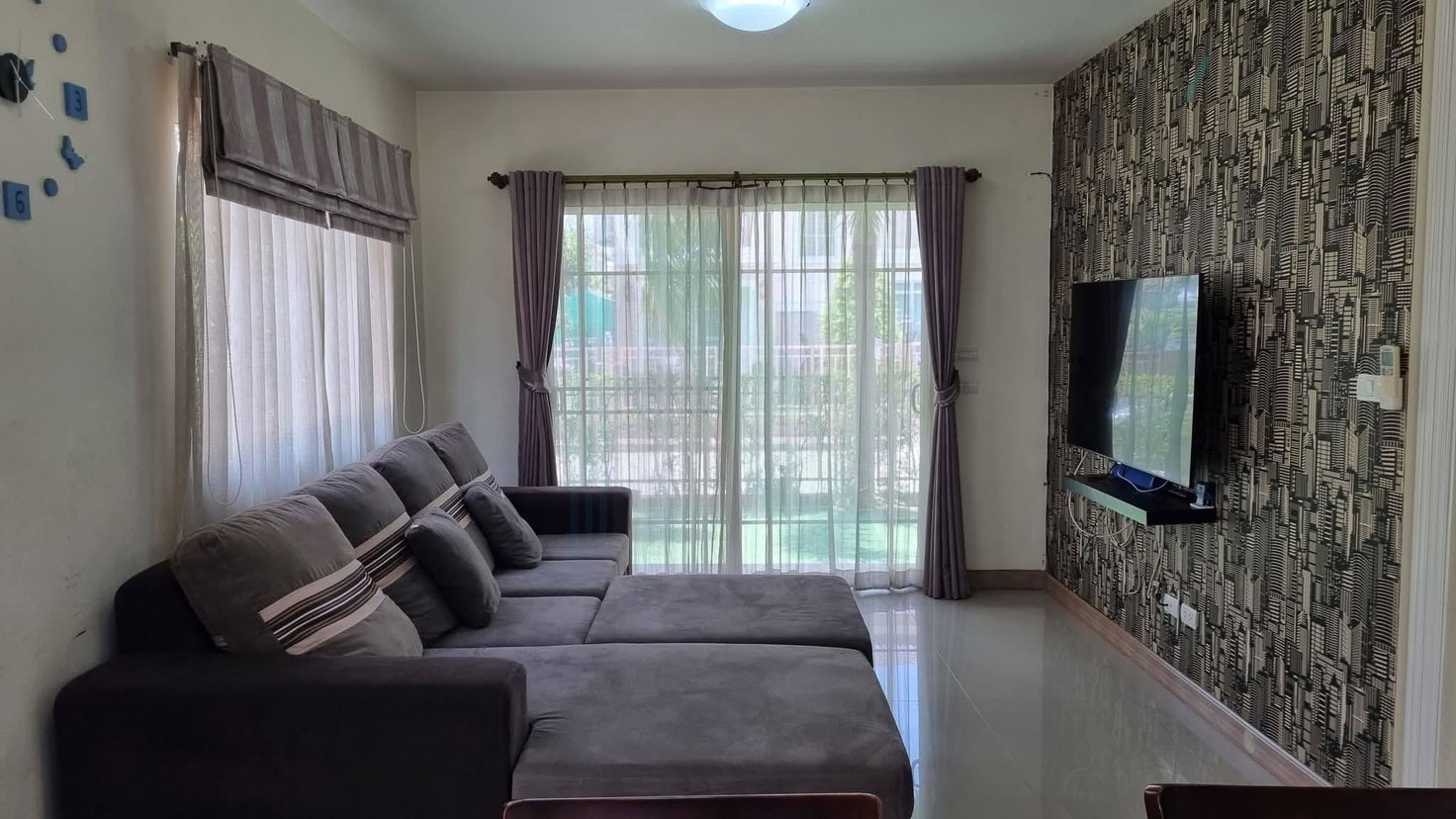 รูป ให้เช่าบ้านเดี่ยว 2 ชั้น ภัสสร กิ่งแก้ว – หนามแดง 3 ห้องนอน 2 ห้องน้ำ - รูปที่ 2/8