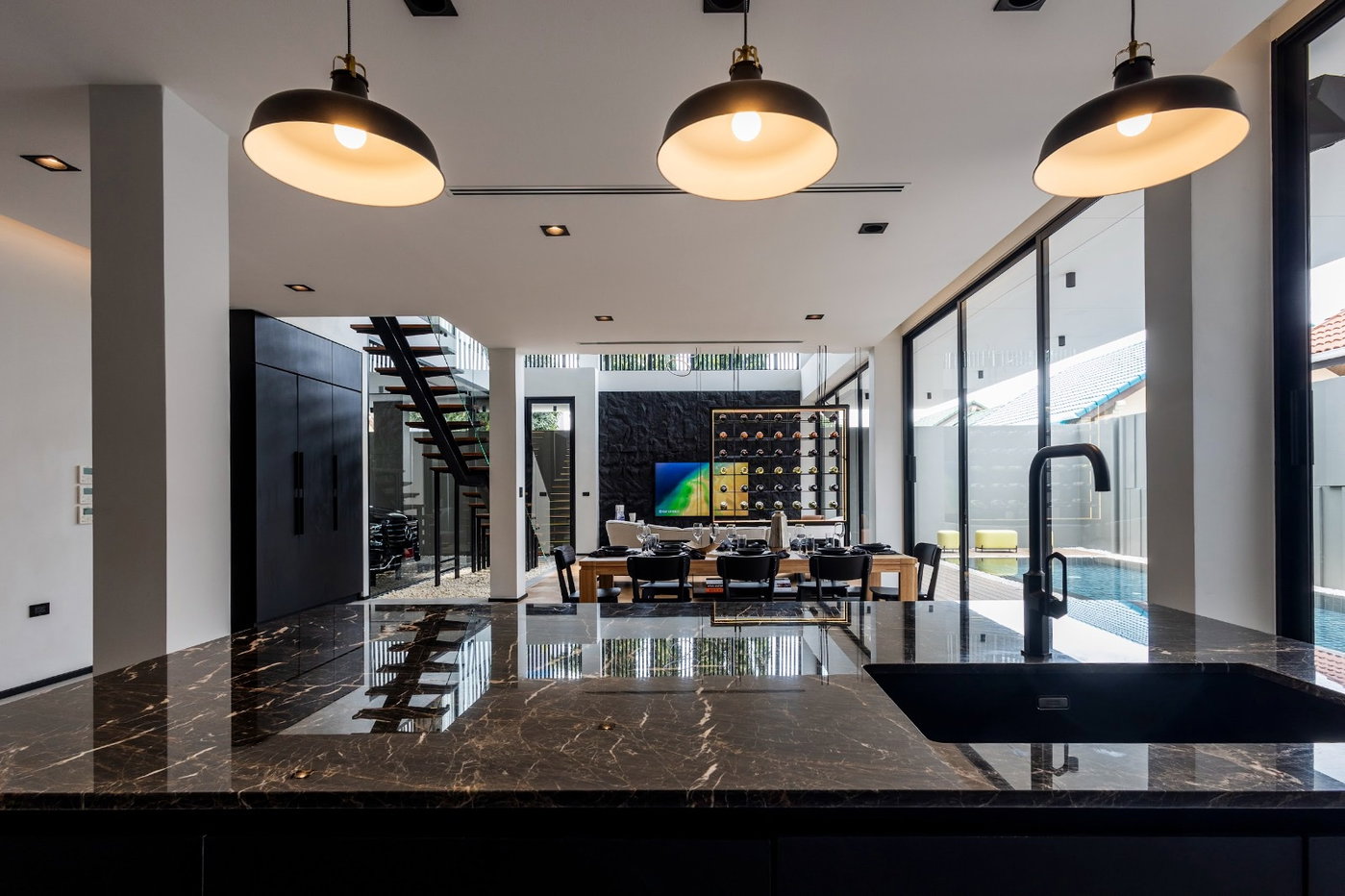 รูป Luxury Modern Pool Villa for Rent Jomtien Pattaya Near the Beach - รูปที่ 6/25
