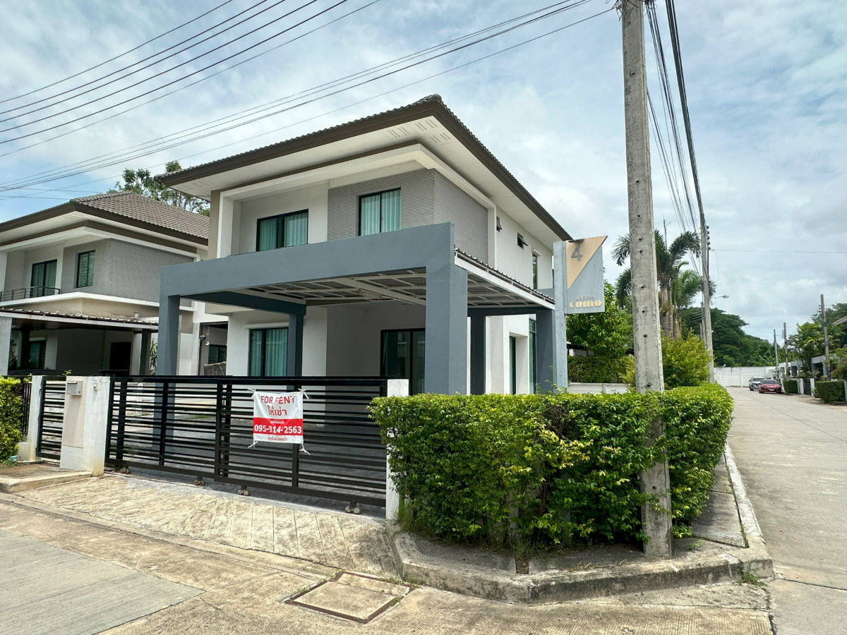 รูป 🏡 ให้เช่าบ้านใหม่ 2 ชั้น (หลังมุม) โครงการ Areeya Como Bangna กม.8 พท. 161 ตรม. พร้อมเข้าอยู่ - รูปที่ 1/20