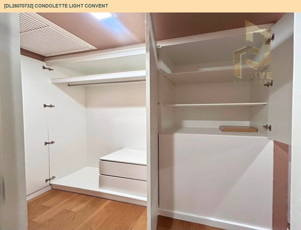 รูป DL26070732 ให้เช่าคอนโด คอนโดเลต ไลท์ คอนแวนต์ (Condolette Light Convent) ใกล้ BTS ช่องนนทรี พร้อมเข้าอยู่ โทรด่วน 0653619502 LineID @952jdxxk - รูปที่ 9/12