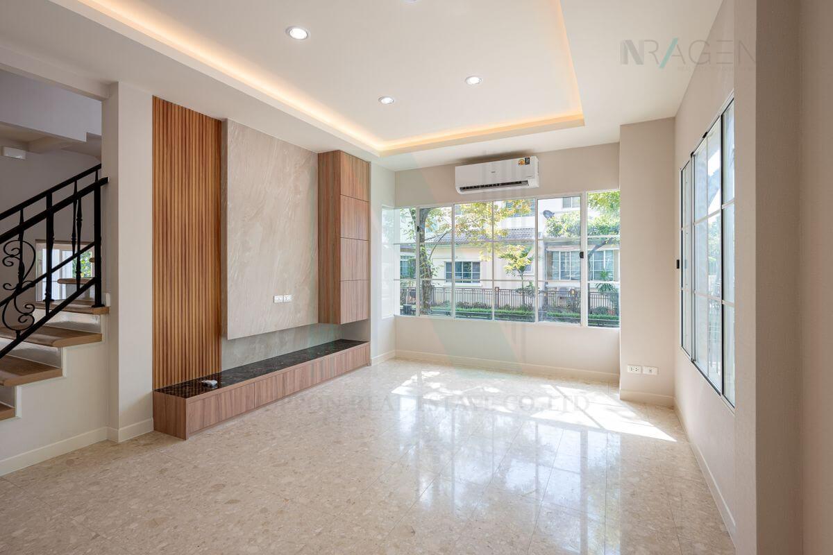 รูป 📌 ขายบ้านเดี่ยว โครงการ บ้านนันทวัน สวนหลวง ร.9 2 ชั้น 3 ห้องนอน 3 ห้องน้ำ - รูปที่ 2/8