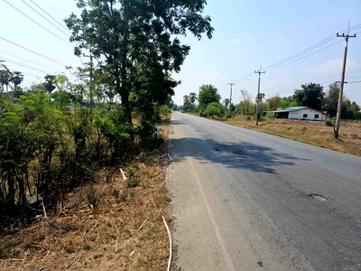 เช่าที่ดิน กาญจนบุรี : ที่ดินพื้นที่ 3 ไร่ ติดถนนหมายเลข 3443