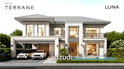 บ้านเดี่ยว ชลบุรี : 4 Bedrooms 5 Bathrooms 239 SQM. Patta Terrane - Luna