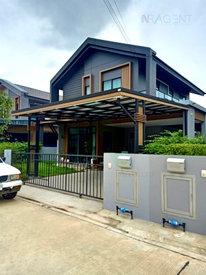 บ้านเดี่ยว ปทุมธานี : ขายบ้านเดี่ยว โครงการ คณาสิริ ราชพฤกษ์-346​ 2 ชั้น 3 ห้องนอน 3 ห้องน้ำ