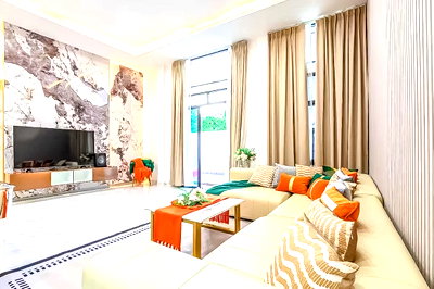 Houses for sale Bang Lamung Chonburi : Luxury Pool Villa for Sale Thappraya South Pattaya 3Bedroom