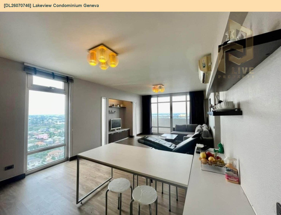 รูป DL26070746 ขายคอนโด เลควิว คอนโดมิเนียม เจนีวา (Lakeview Condominium Geneva ) ใกล้ - พร้อมเข้าอยู่ โทรด่วน 0614453194 LineID @952jdxxk - รูปที่ 6/12