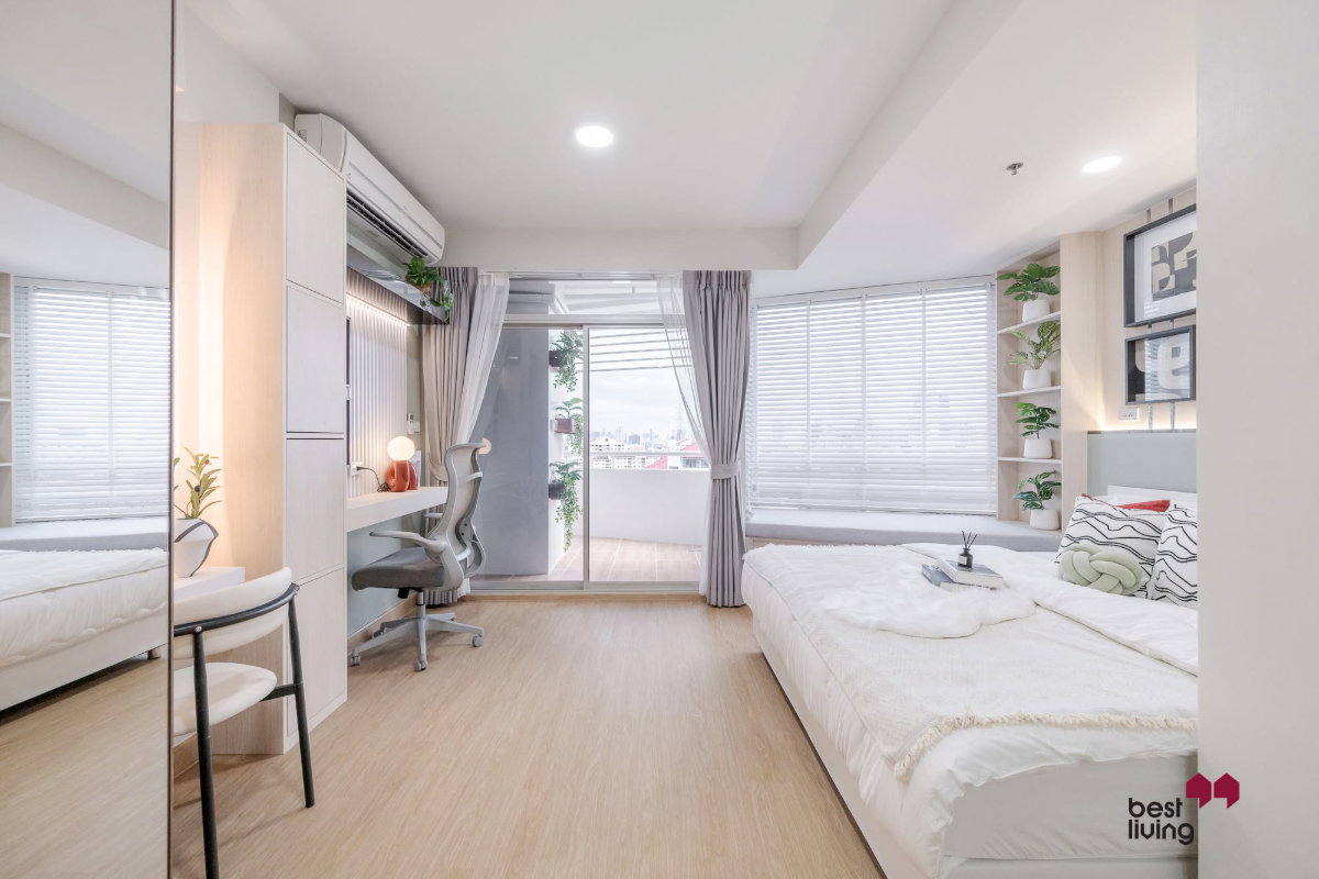 รูป 🏙 ขายคอนโด The Zest Condominium ห้องใหญ่ 43.2 ตร.ม. ใกล้ MRT พหลโยธิน - รูปที่ 9/35