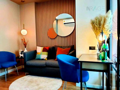 Condos for rent : 🚩Best room!🚩 For Rent Condo GROOVE CONDO RATCHADA - LADPRAO Building 1, Floor 4,1 bed room, Room size 24.00 sqm