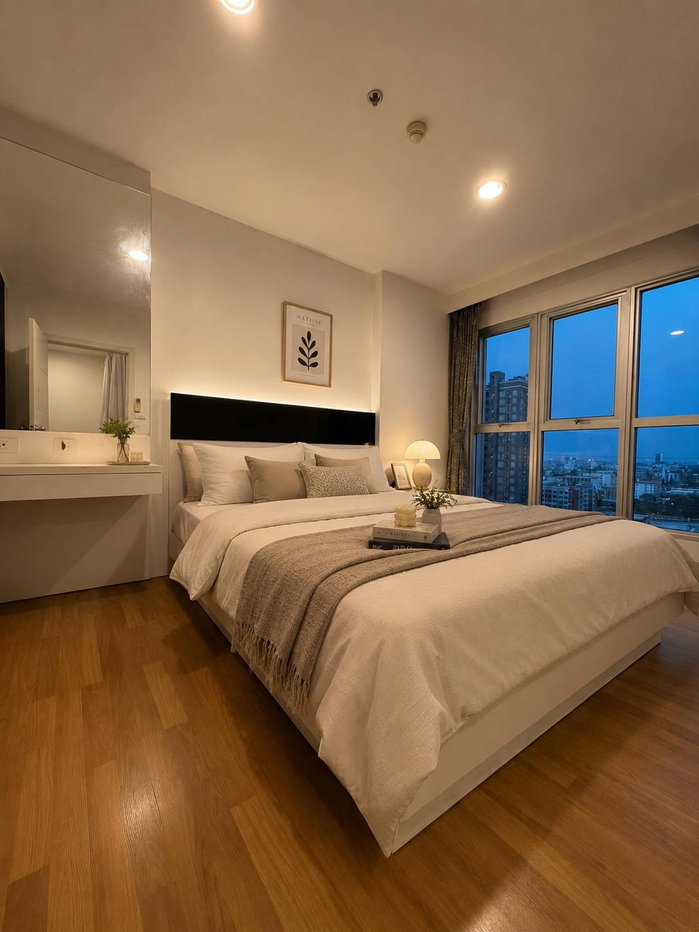 รูป 🔥 ด่วน! ให้เช่าคอนโดติด MRT สุทธิสาร ห้องใหญ่ ทำเลดี ราคาเพียง 14,000 บาท/เดือน - รูปที่ 1/6