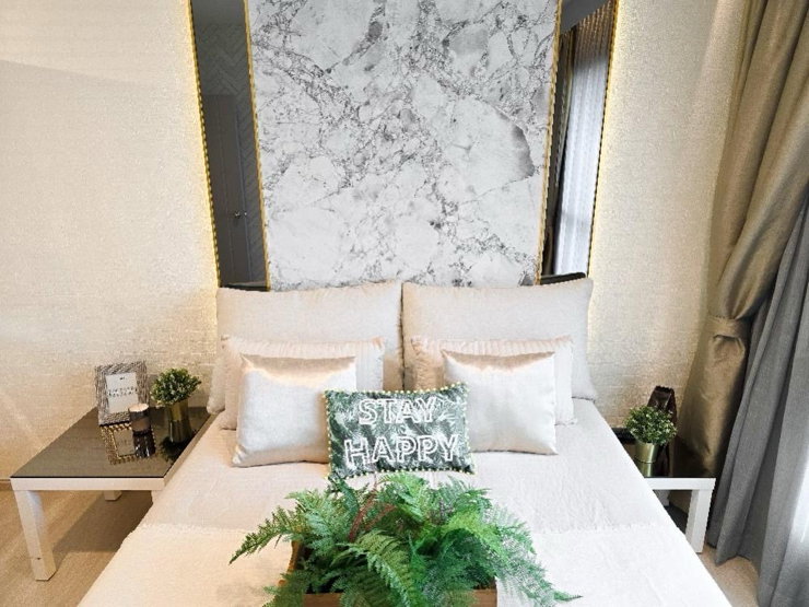 รูป 🔥AS-00044    Life Sukhumvit 48 | ห้องแต่งสวย 35 ตร.ม. วิวคลอง ทิศใต้ ลมดีตลอดปี - รูปที่ 3/15