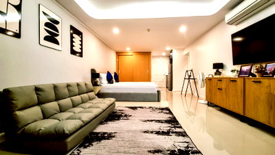 Condos for rent : Jomtien Plaza Condotel 1 Bedroom Sea View Condo for Rent