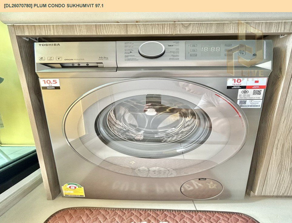 รูป DL26070780 ให้เช่าคอนโด พลัม คอนโด สุขุมวิท 97.1 (Plum Condo Sukhumvit 97.1) ใกล้ BTS บางจาก พร้อมเข้าอยู่ โทรด่วน 0614453194 LineID @952jdxxk - รูปที่ 8/15