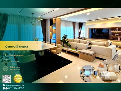 เช่าบ้านเดี่ยว สมุทรปราการ : CD03798 - Centro Bangna :  MegaBangna 
