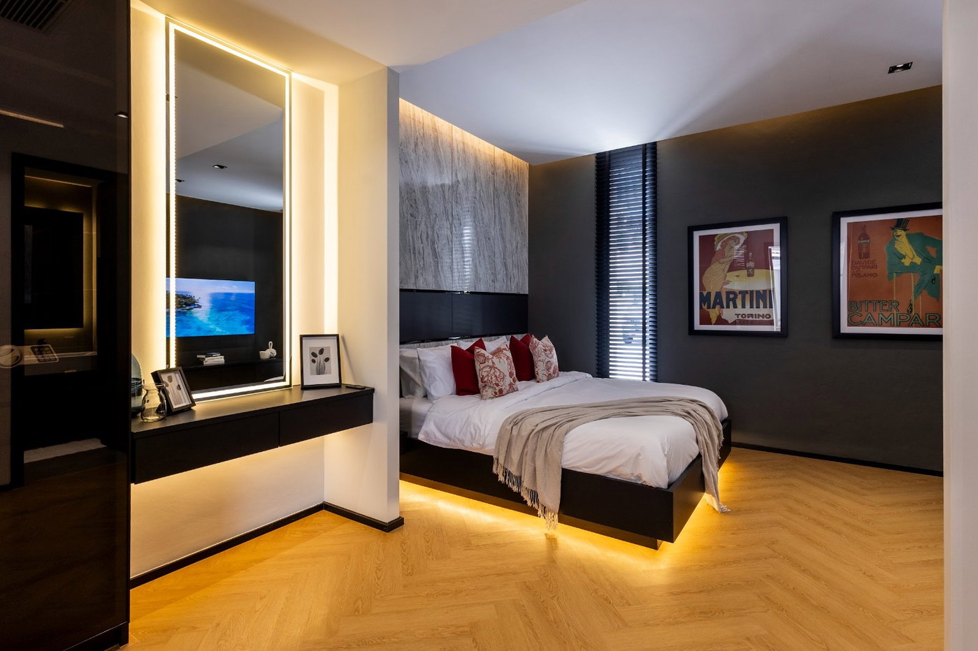รูป Luxury Modern Pool Villa for Rent Jomtien Pattaya Near the Beach - รูปที่ 12/25