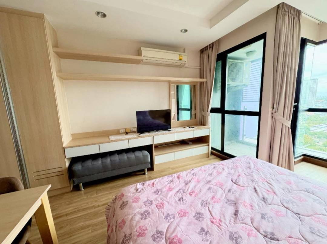 รูป 🟪 🟪 🟪 ลัดดาพลัส คอนโด ชั้น18 B 34ตรม ใกล้เซ็นทรัลศรีราชา 🟪 🟪 🟪 ซีวิวเห็นทั้งทะเลทั้งภูเขาวิวสวยมากห้องริม - รูปที่ 9/19