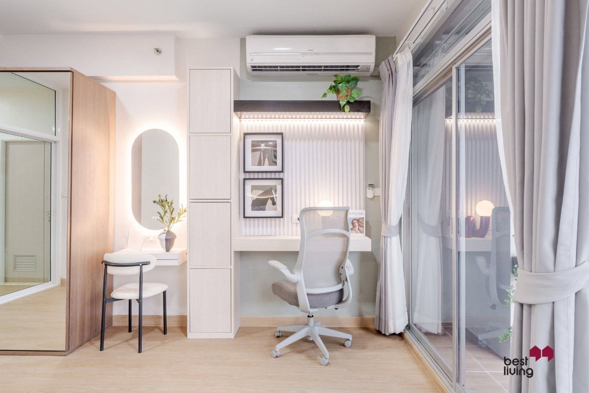 รูป 🏙 ขายคอนโด The Zest Condominium ห้องใหญ่ 43.2 ตร.ม. ใกล้ MRT พหลโยธิน - รูปที่ 4/35