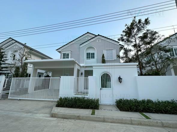 บ้านเดี่ยวให้เช่า : ให้เช่าบ้านเดี่ยว 2 ชั้น ชัยพฤกษ์ บางนา กม.15 3 ห้องนอน 4 ห้องน้ำ