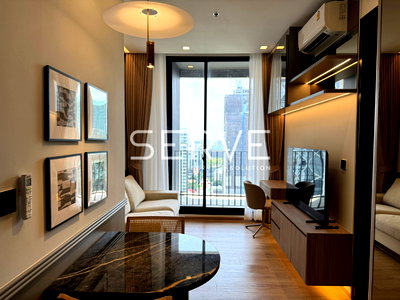 Condos for rent : 1 Bed Large Room High Fl. 35+ City View Fully furnished Good Location Close to BTS Ari station 220 m  @ Noble Around Ari 
